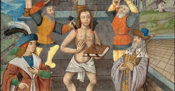 Ghent-Bruges leaf sold at auction is the missing opening with donor portrait from the Lanna Evangelary-Epistolary by an artist close to Loyset Liedet